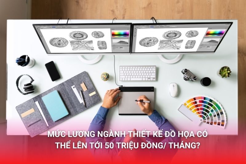 Thiết kế đồ họa lương bao nhiêu? Lương thiết kế đồ họa có cao như lời đồn không?