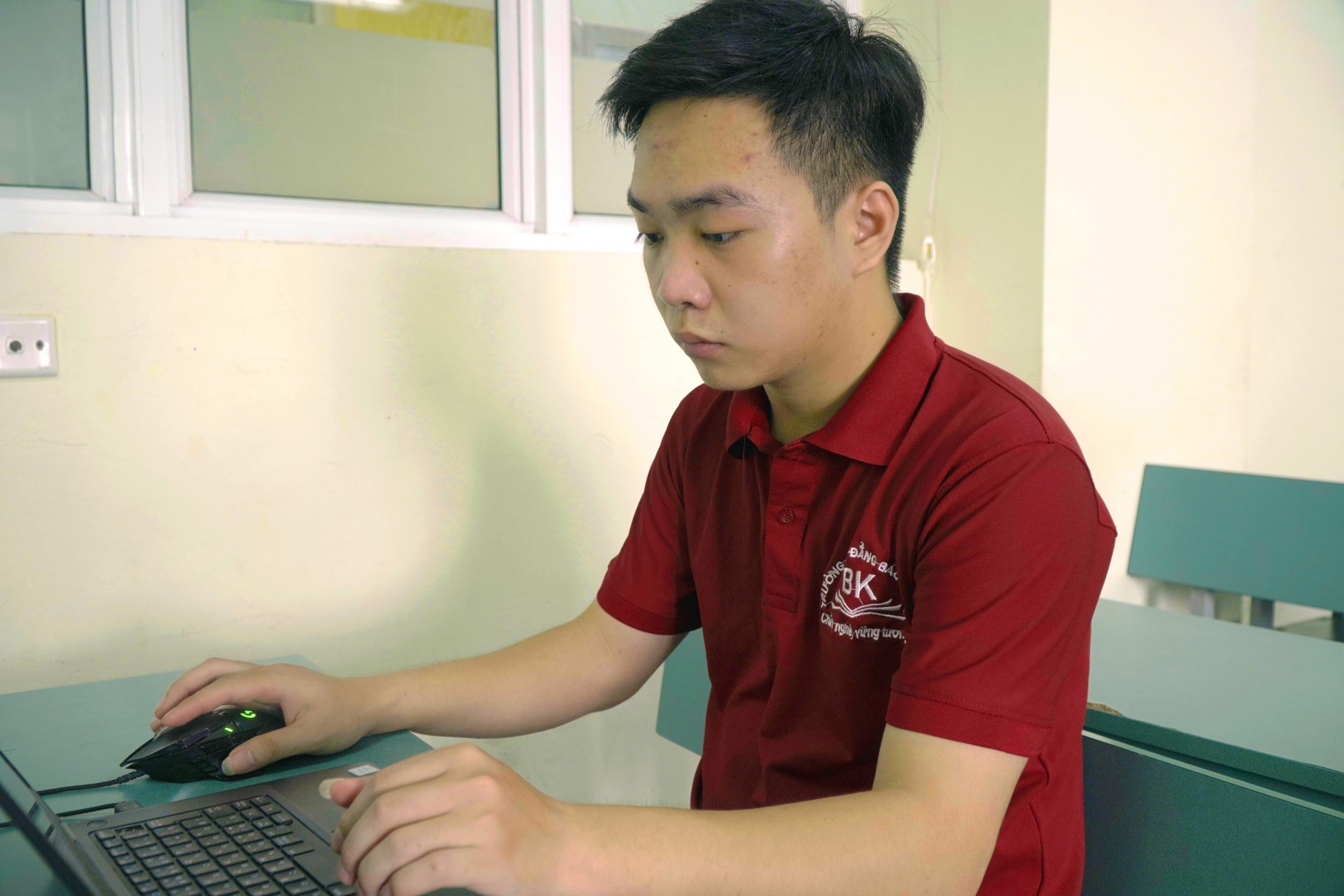 Nguyễn Vi Linh có đam mê với máy tính từ khi còn bé