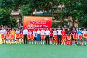 Khai mạc giải bóng đá BÁCH KHOA CUP 2024 chào Tân sinh viên khóa 16 Khởi tranh cho 1 mùa giải chất lượng